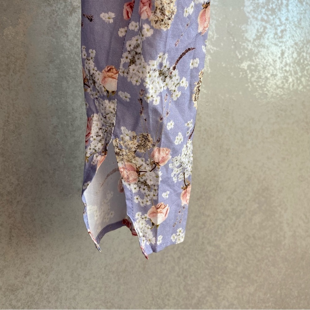 WEWOREWHAT Dry Flowers Blanca Dress, Size M - Picture 8 of 13